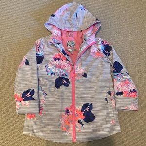 Joules girls rain coat!